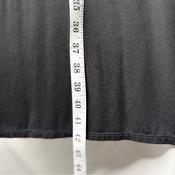 Double Click 3X Black Maxi Skirt w/Side Ruching - Picture 6 of 6